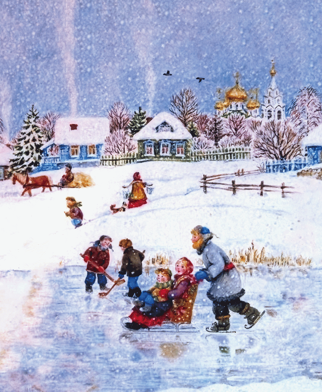 Крещенские забавы